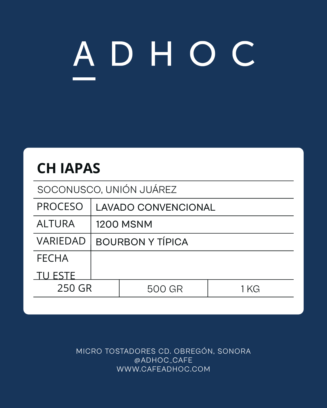 Chiapas Tueste Intenso