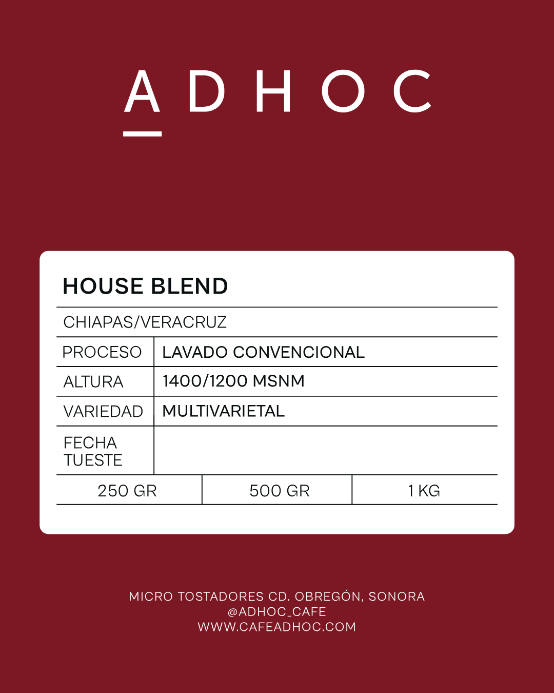 House Blend